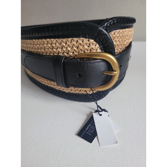 WHBM Raffia Waist Belt Sz XS/S NWT Bohemian Indie Boho main image 7